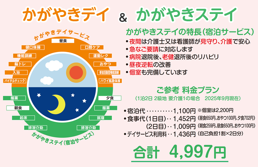 かがやきデイ＆かがやきステイ